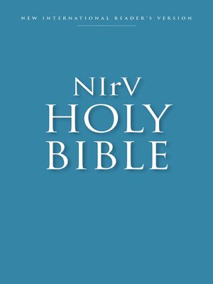 cover image of NIrV Holy Bible
